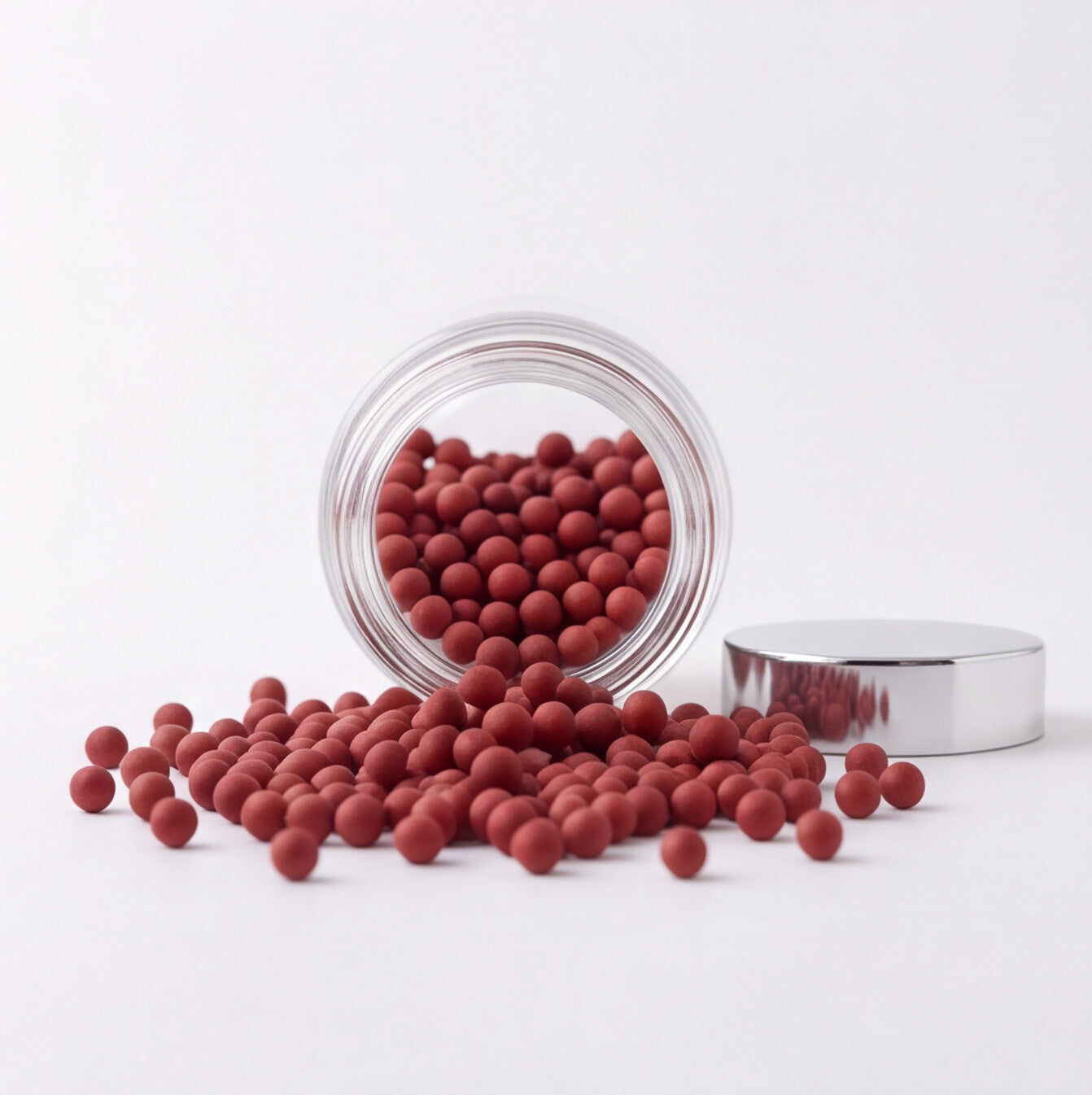 Vegan Dissolving Beads - Red