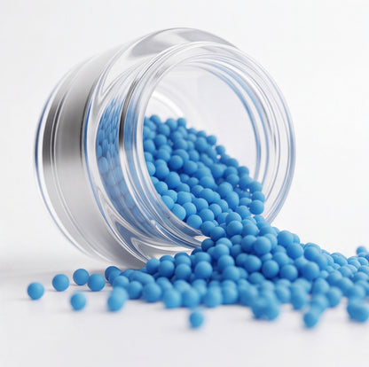 Dissolving Beads - Blue