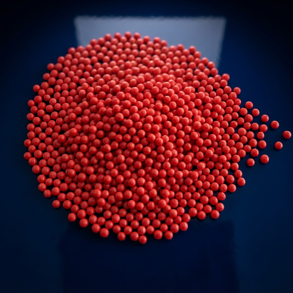 Dissolving Beads - Red