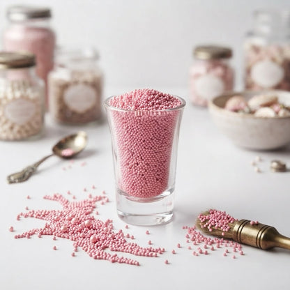 Vegan Vitamin E Dissolving Beads - Pink