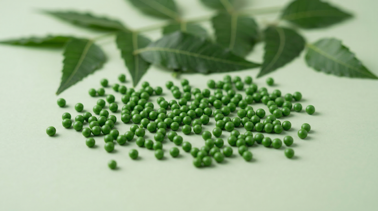 Neem Oil Dissolving Beads - Green